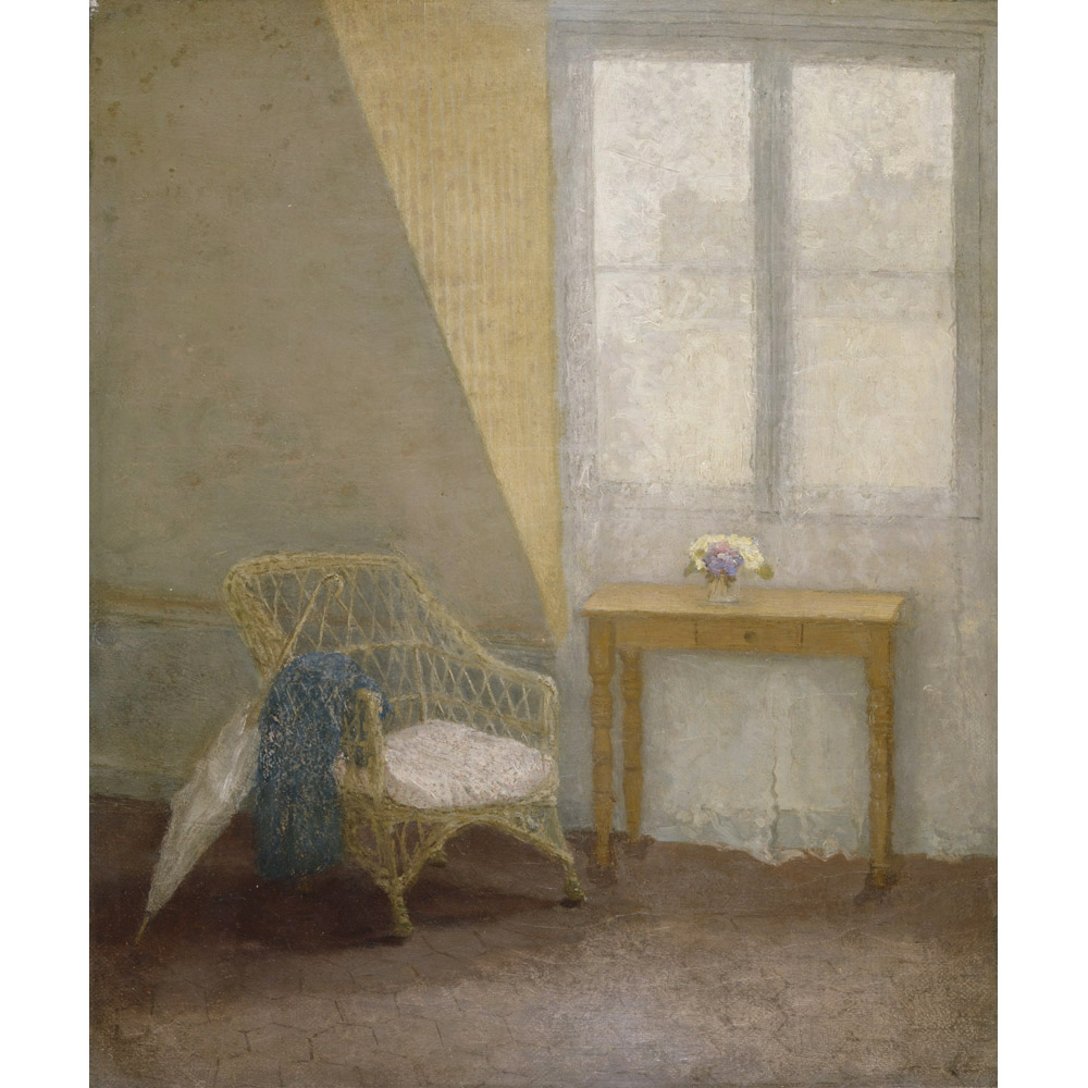 A Corner of the Artist's Room in Paris, by Gwen John
