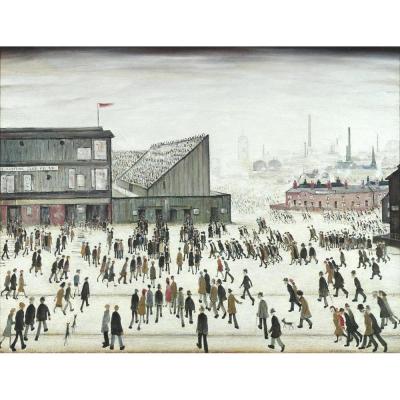L. S. Lowry, Going to the Match