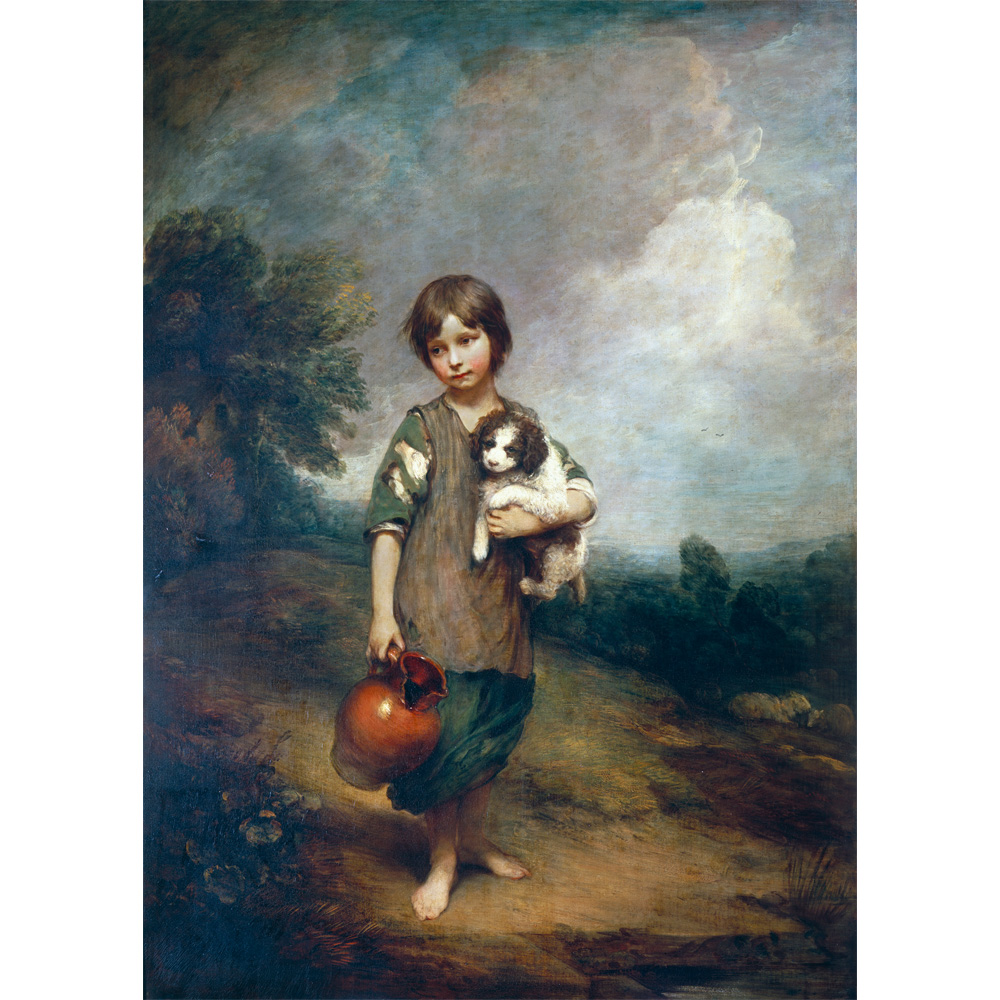 Thomas Gainsborough Cottage Girl With A Dog And Pitcher