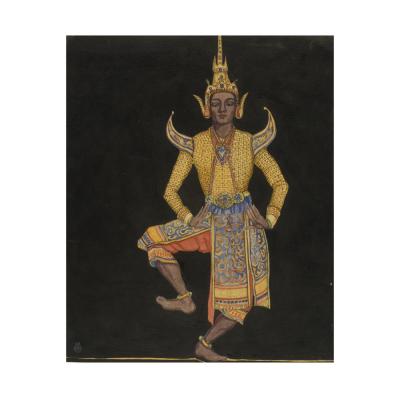 Oriental Dancer, 1928 - 5784 - Everyday Card
