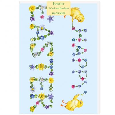 ‘Happy Easter’ – With Chicks by Margery Stephenson