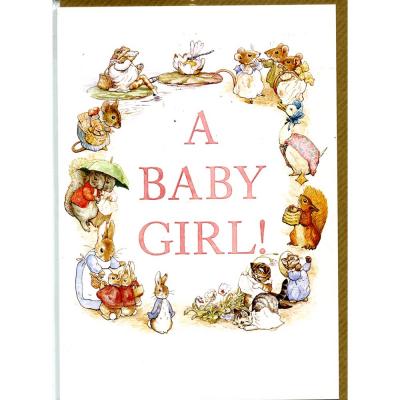Baby Girl Card - 5022344886305