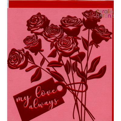 My Love always - CAM015 - Valentines Day Card
