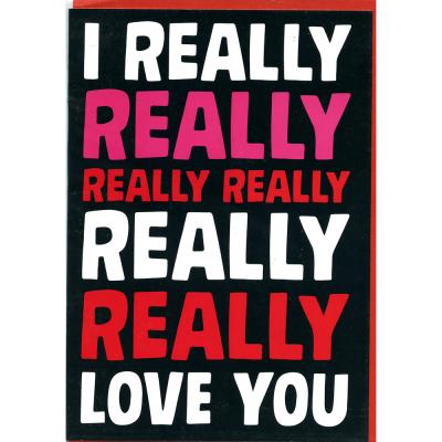 Really Love You - DMV96 - Valentines Day Card