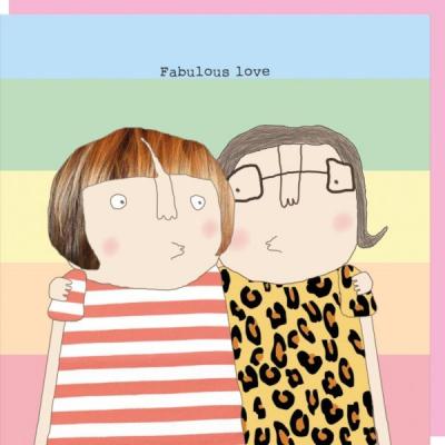 Fab Girl Love - GF144 - Valentines Day Card