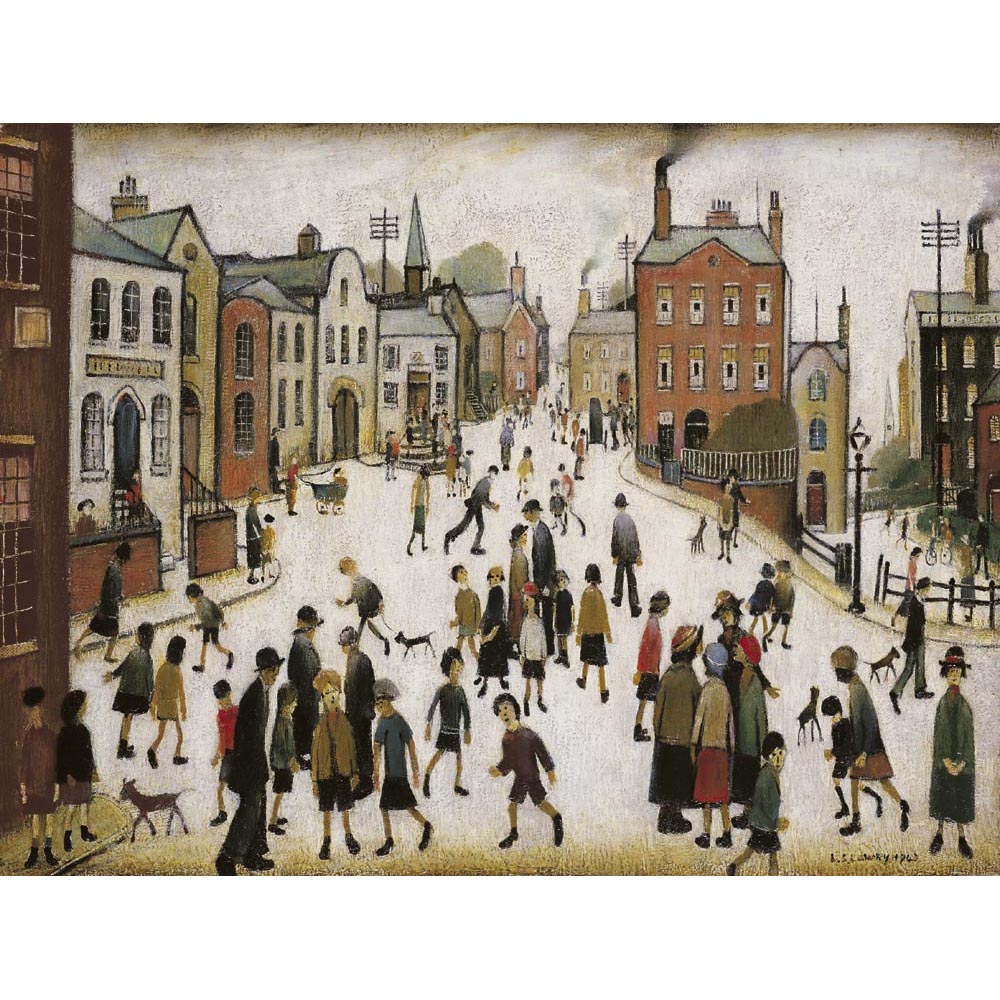 MEDICI POSTCARDS Children Playing L S Lowry 