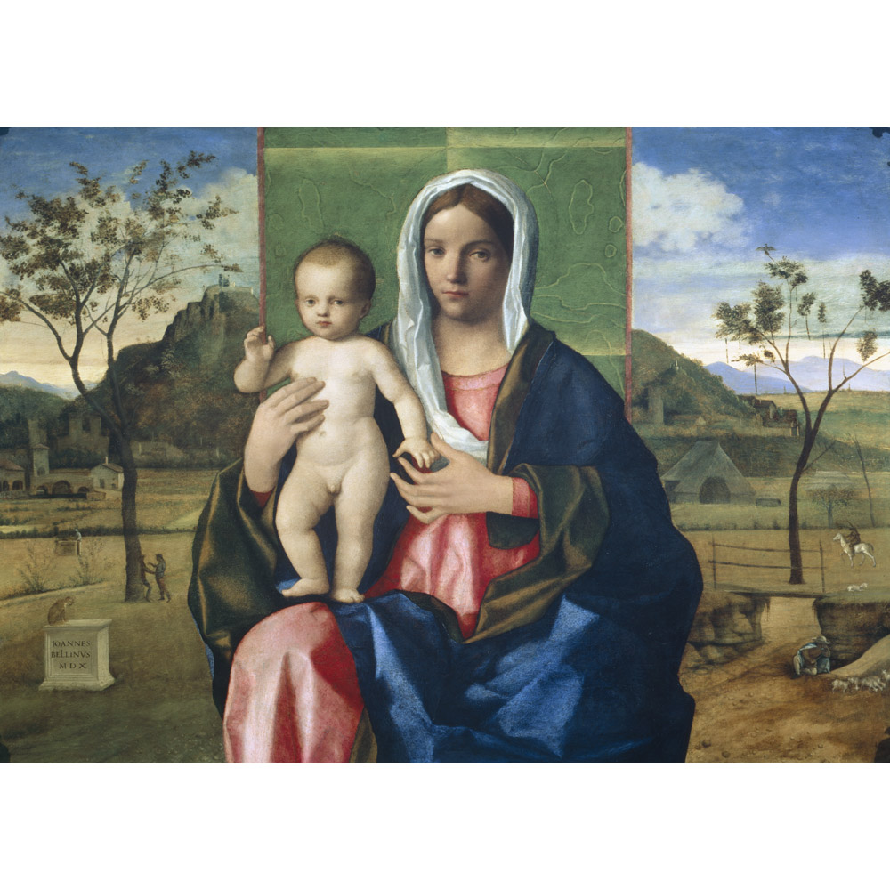 Madonna And Child By Giovanni Bellini