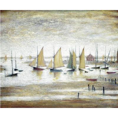 Yachts at Lytham - MEDICI POSTCARDS