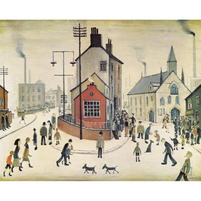 L. S. Lowry, A Street in Clitheroe