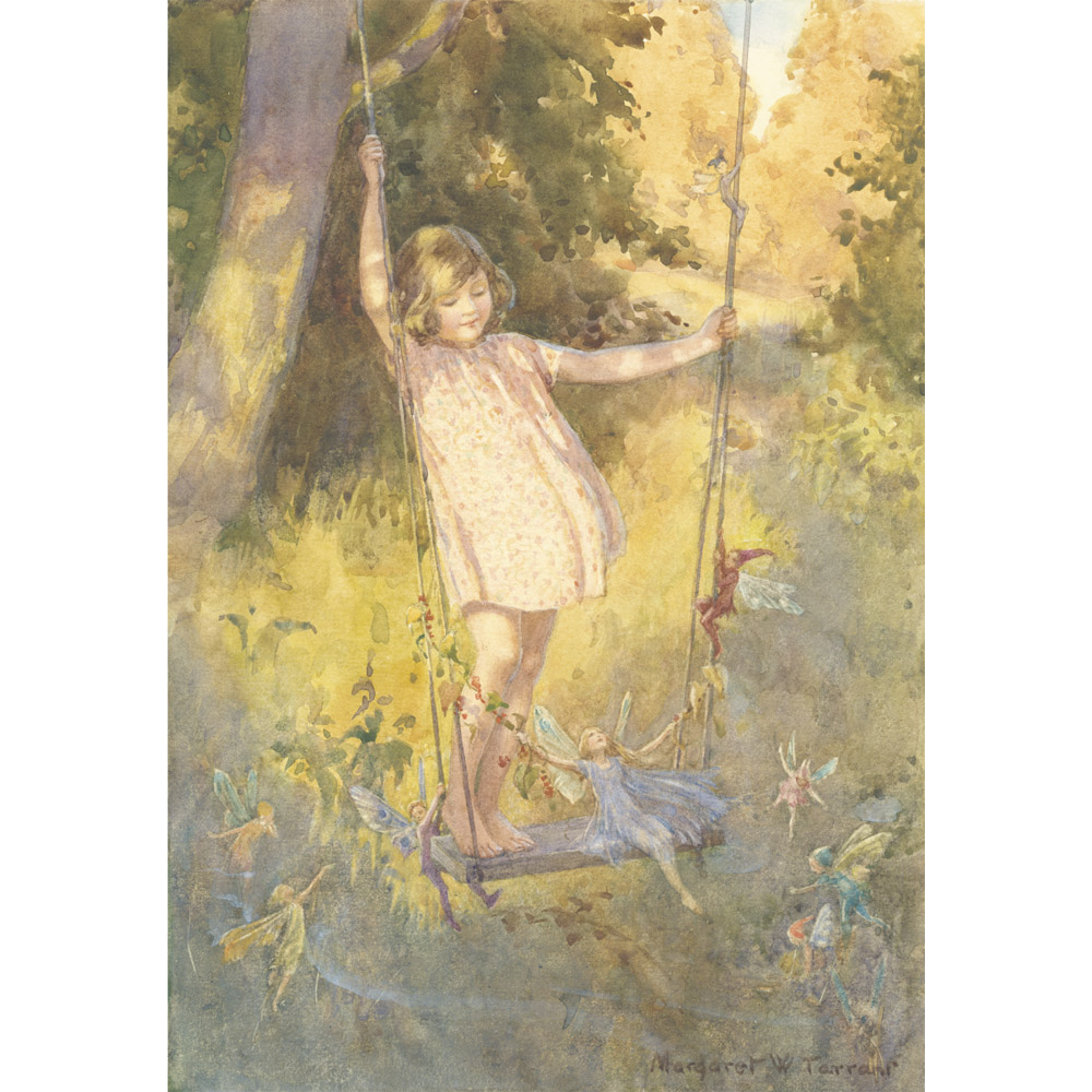 Medici Print Margaret Tarrant My Fairy Swing 