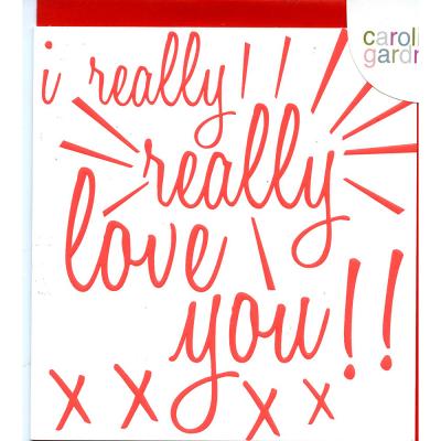 I really Love You - OOH043 - Valentines Day Card