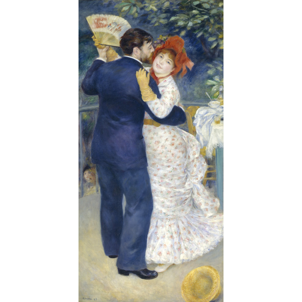 Notizkarten Mit Renoir-Kunst – Blanko, 8 Stück In Goldfolien-Box