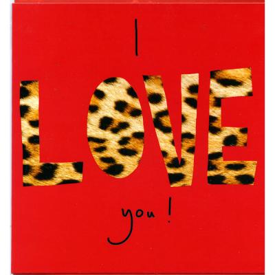 I Love You - VWL001 - Valentines Day Card
