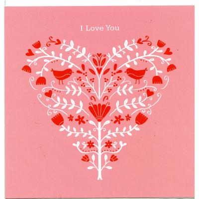 My Heart Tweets - ZZ2816 - Valentines Day Card